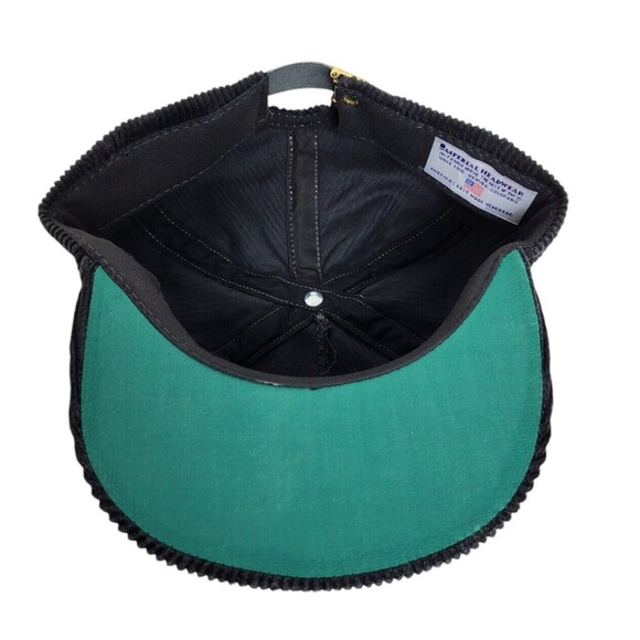 Vintage Corduroy Doug Geeting AVIATION Triplane Rope Strapback Trucker Hat NEW - Picture 8 of 9